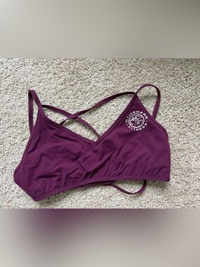 Gymshark Strappy Sports Bralette - Plum